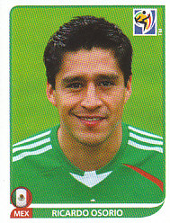 Ricardo Osorio Mexico samolepka Panini World Cup 2010 #53